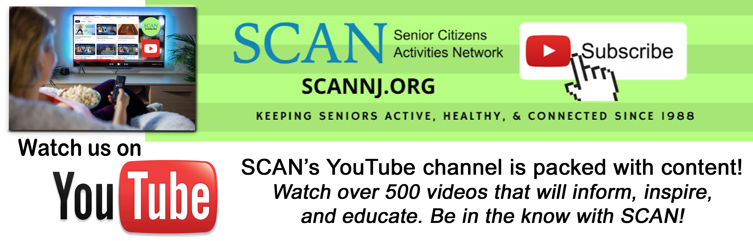 SCAN NJ – Senior Citizens Activities Network